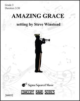 Amazing Grace/ Taps Concert Band sheet music cover